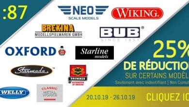 Modelcarworld remise de 25% sur l'échelle 1/87