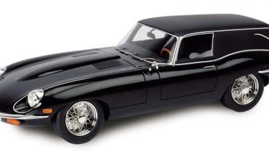 Jaguar Type E corbillard Schuco