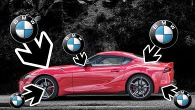 Combien de logos BMW y a-t-il sur la dernière Toyota Supra ?
