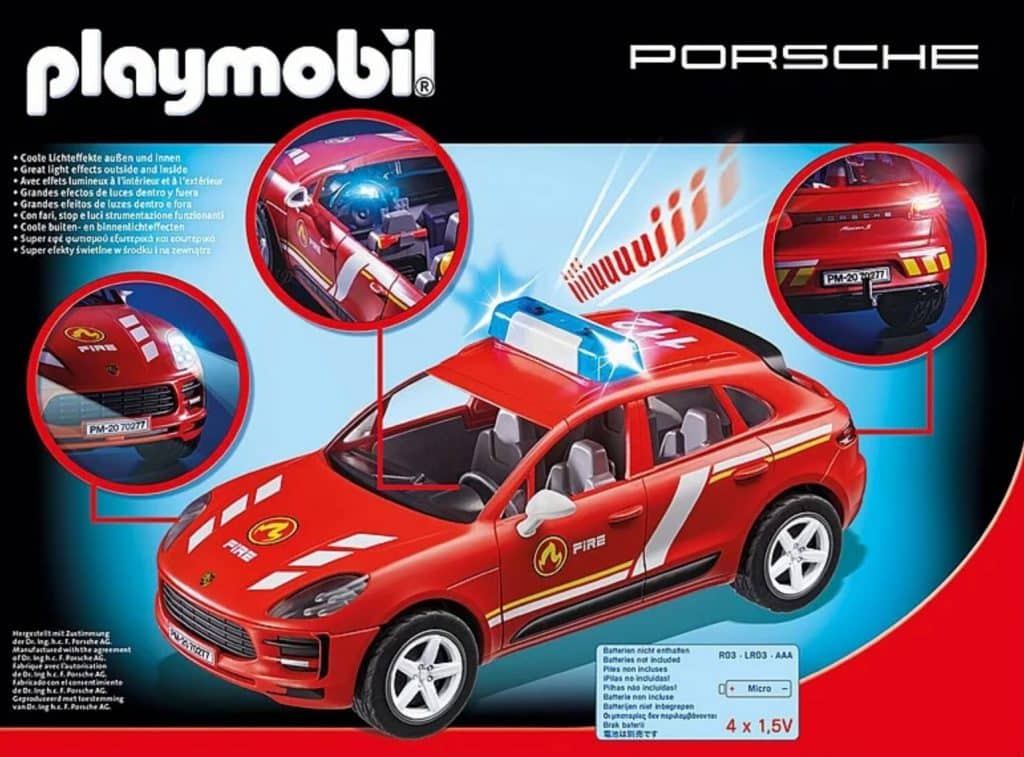 Playmobil 70277 Porsche Macan S pompiers