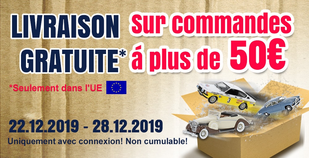 Livraison gratuite sur Modelcarworld