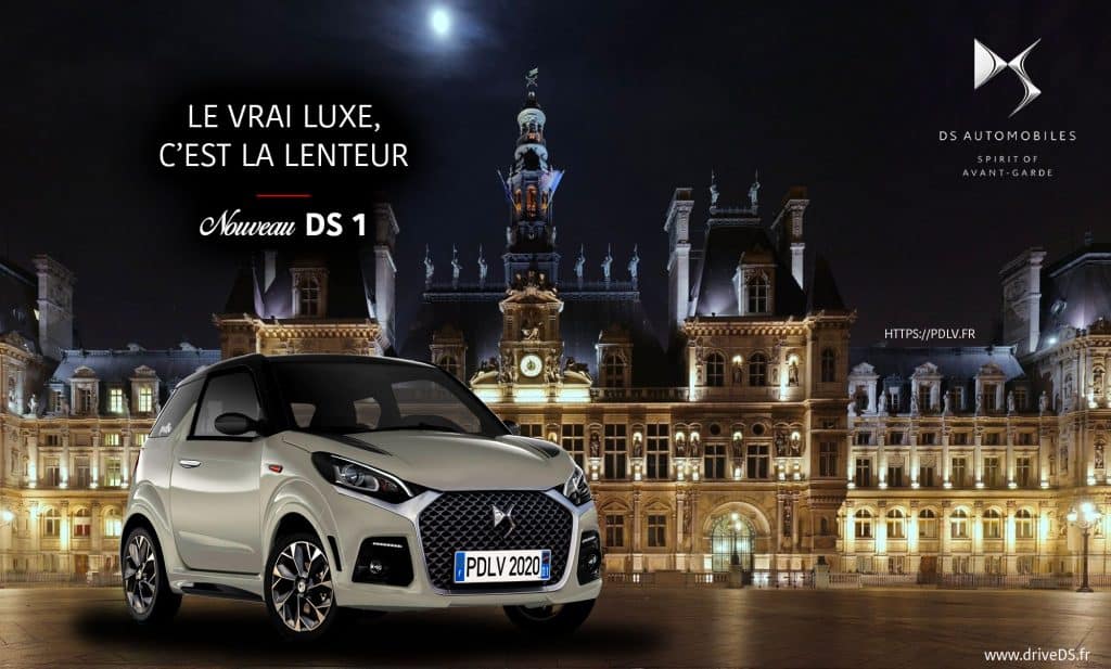 Voiture sans permis DS