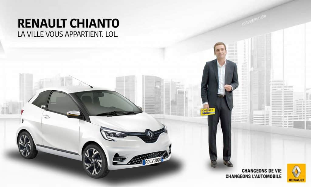 Voiture sans permis Renault