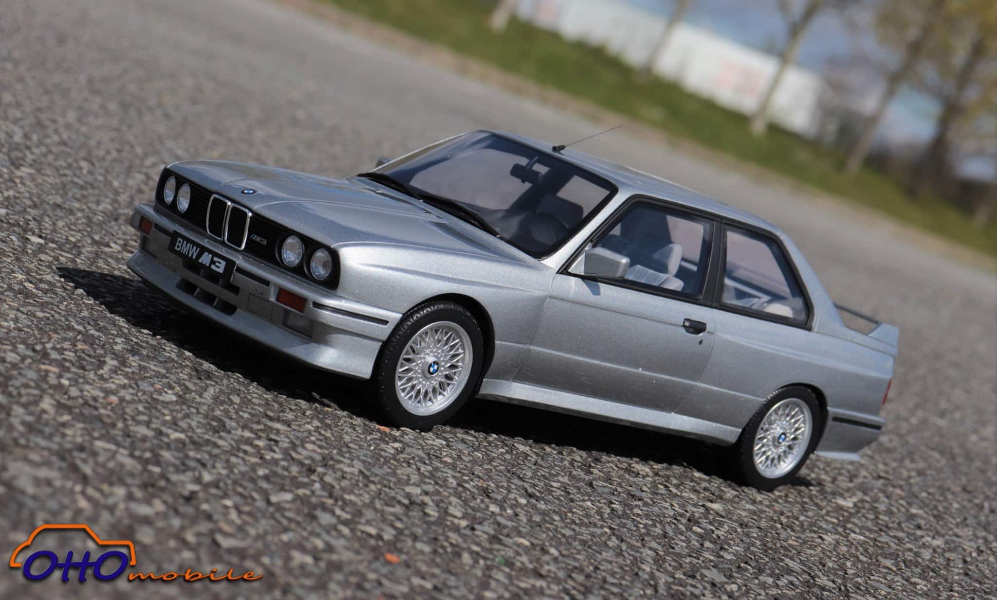 1/12 BMW M3 E30 Silver OttOmodels