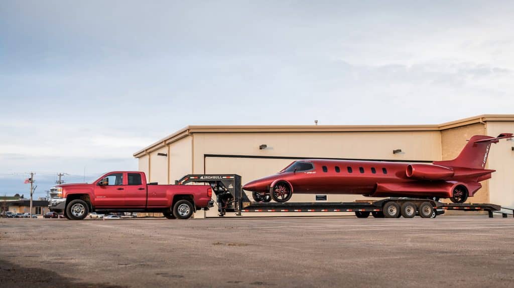 Limo Jet et son pick-up de transport