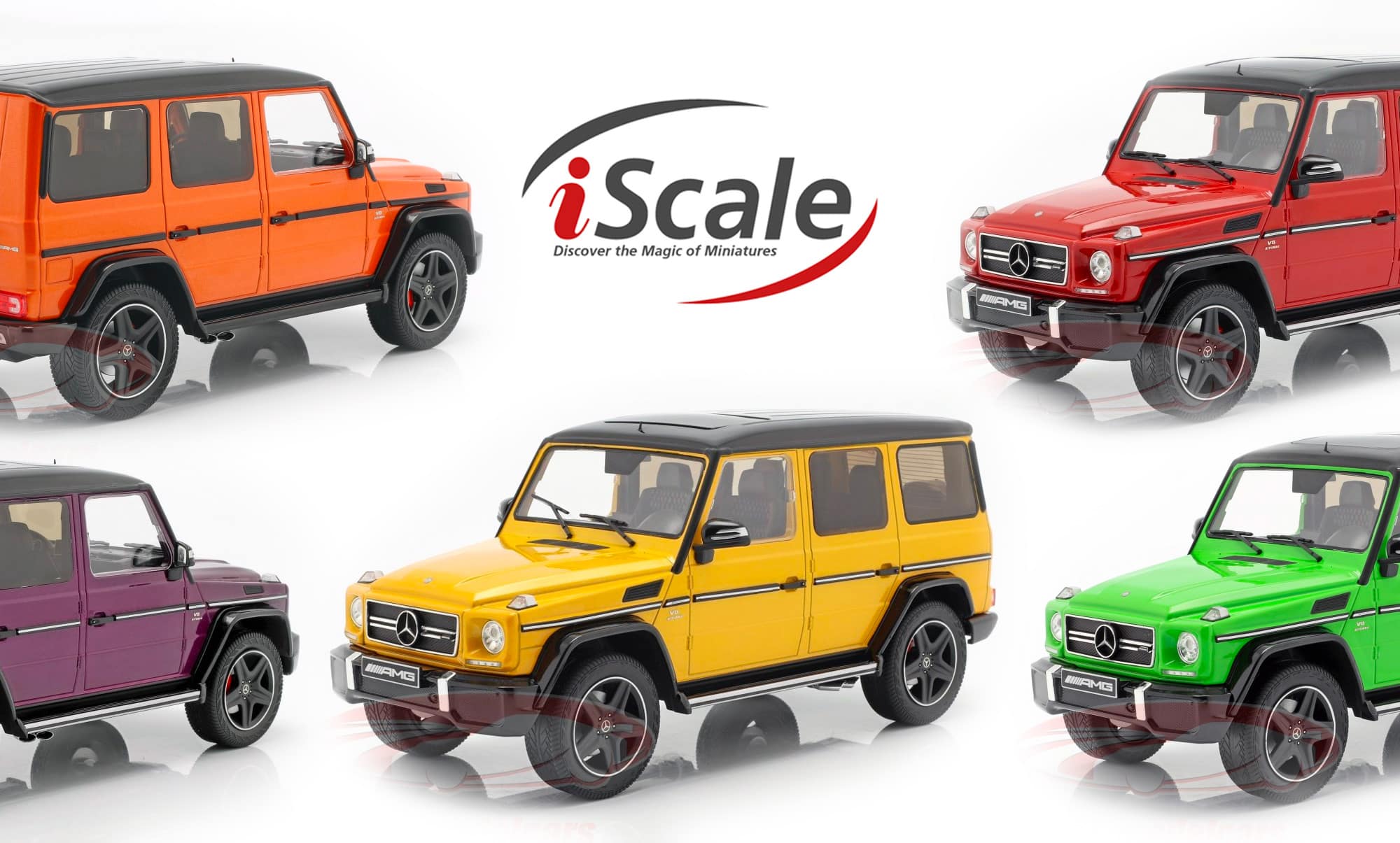 1/18 Mercedes G63 AMG iScale