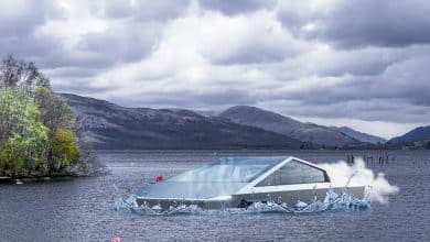 Tesla Cybertruck amphibie