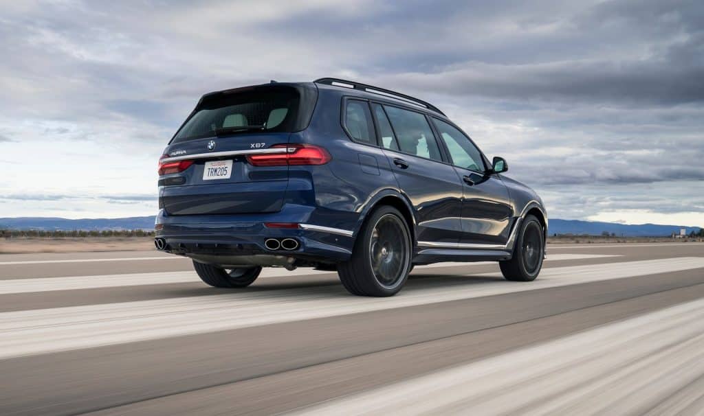 Alpina XB7 vue arrière