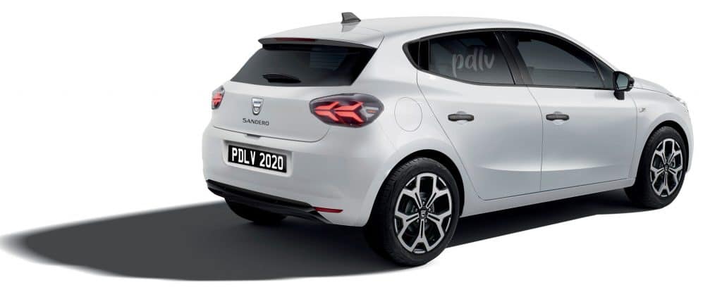 2020 Dacia Sandero 3 arrière