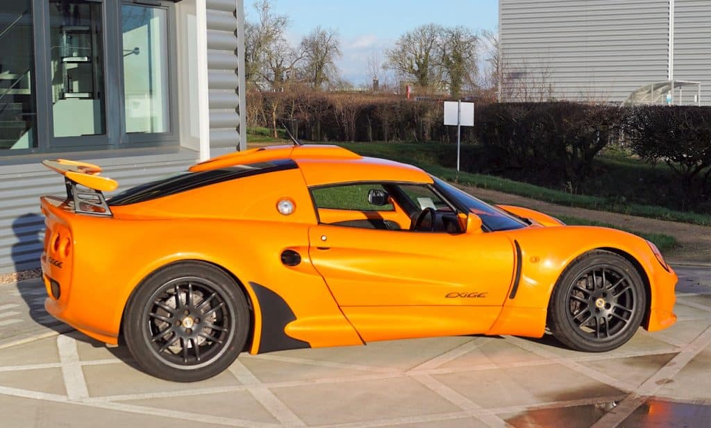 Lotus Exige S1 prix de vente