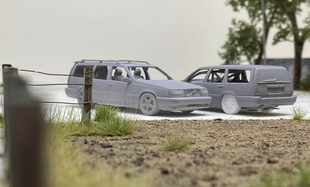 1/64 : Tarmac prépare la Volvo 850 T-5R