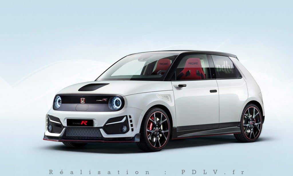 Honda e Type R avant