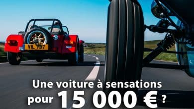 Voiture à sensations pour 15 000 €