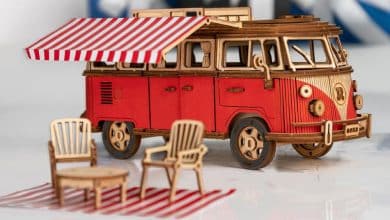 Volkswagen Combi T1 à construire en bois