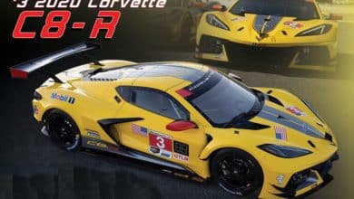 1/18 Corvette C8-R diecast