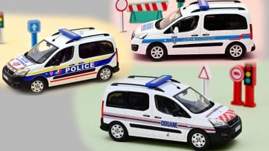 Citroën Berlingo et Peugeot Partner des forces de l'ordre