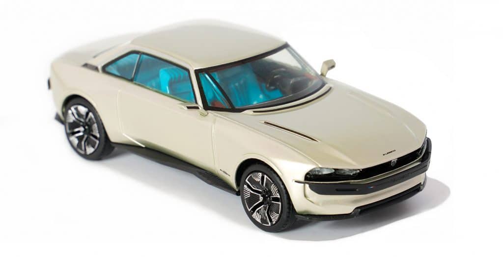 1/43 : La Peugeot e-Legend Concept de VOXxi9 est imminente