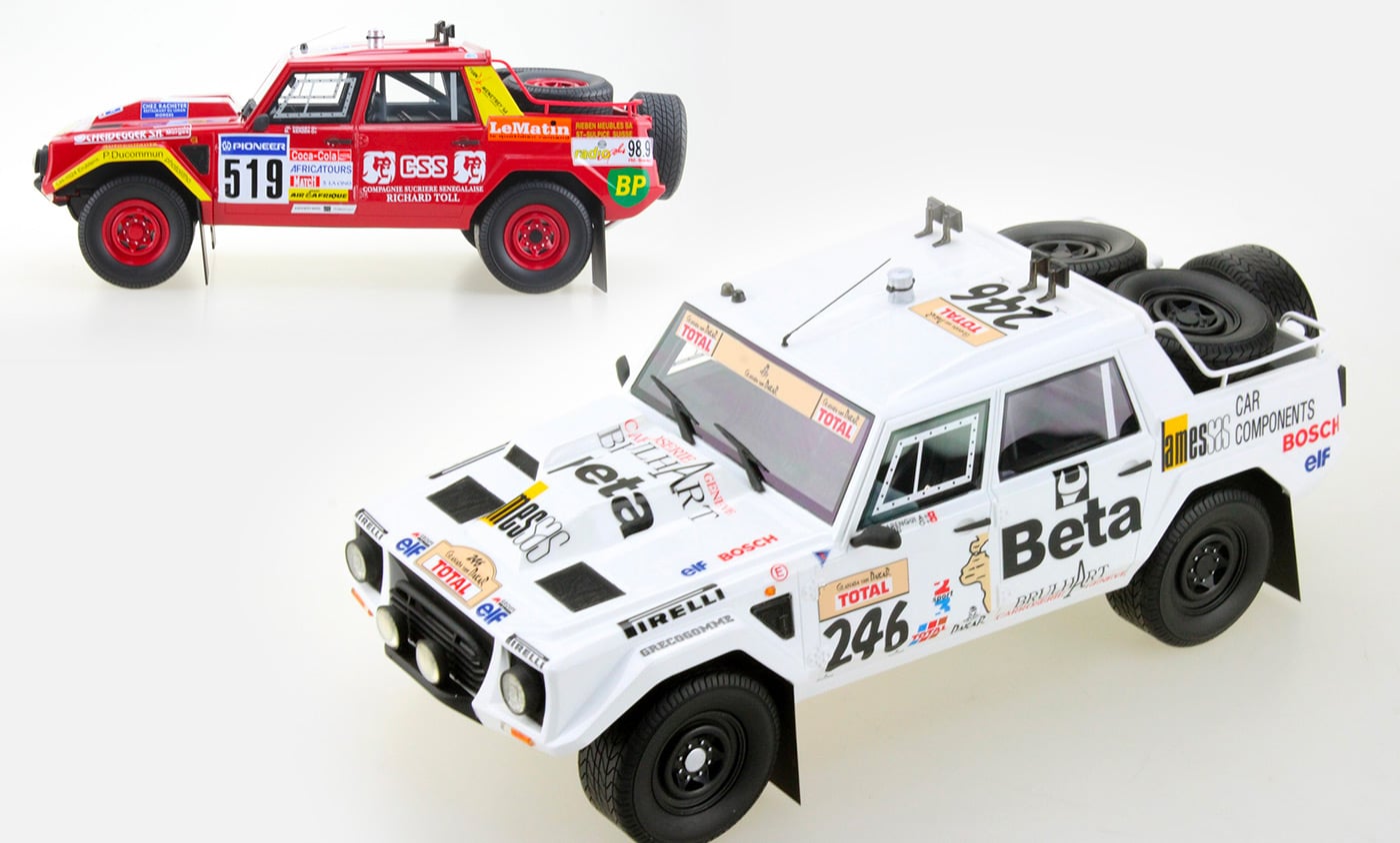 1/18 Lamborghini LM002 Paris Dakar