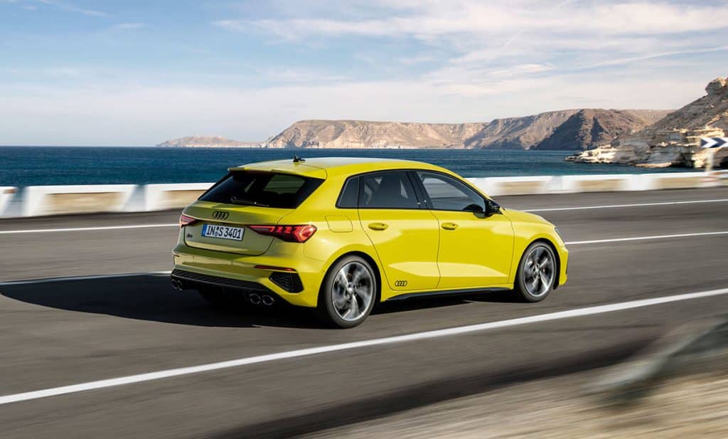 Arrière Audi S3 2020