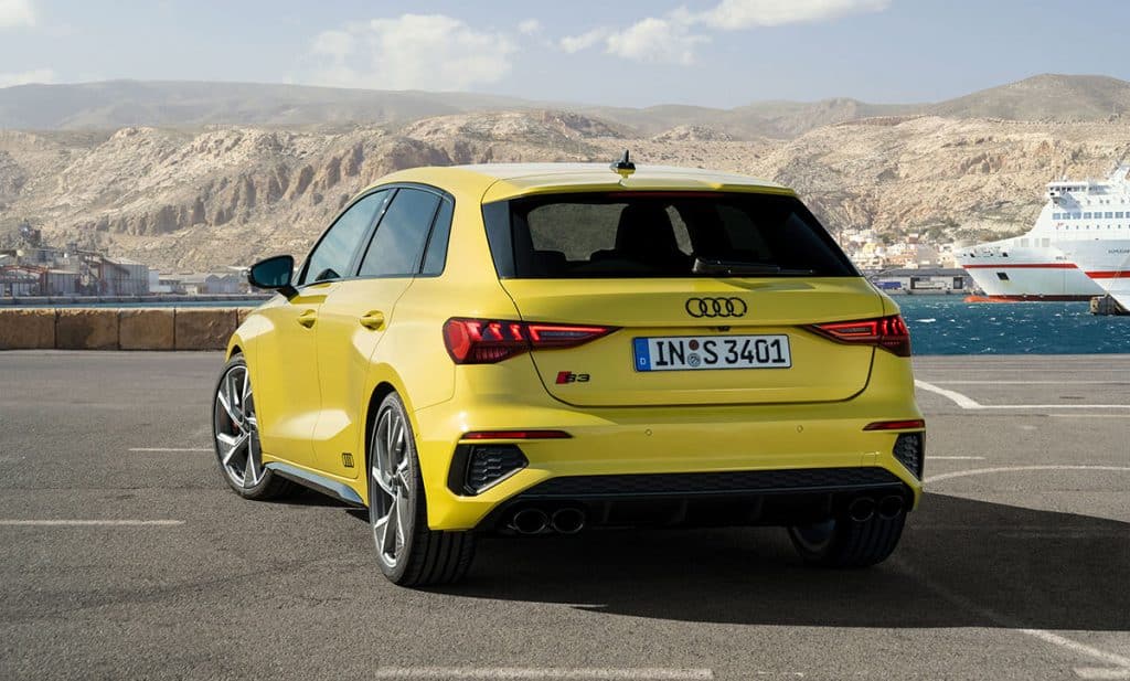 Arrière Audi S3 Sportback