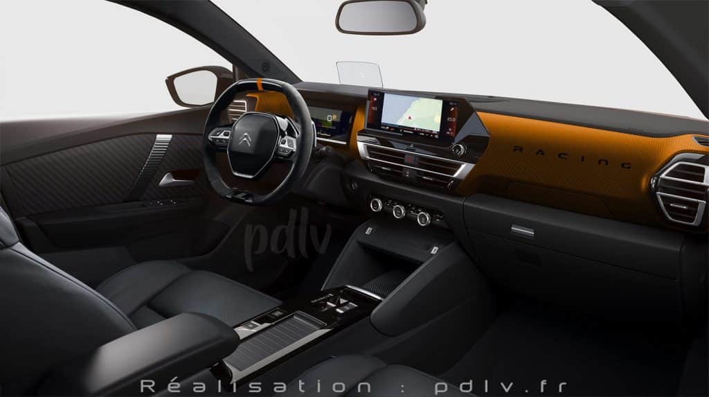 Citroën C4 Racing intérieur
