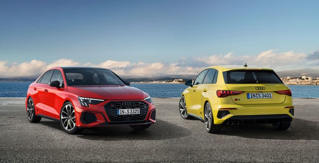 Nouvelle Audi S3 Sportback et Berline