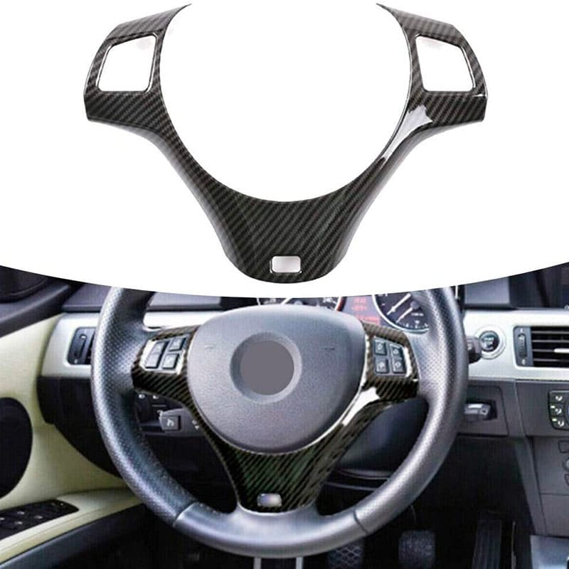 Décoration de volant en carbone