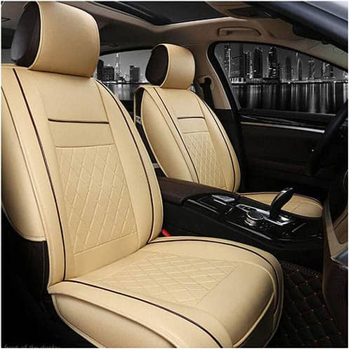 Housses de siège en cuir