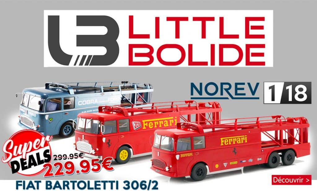 1/18 : Les Fiat Bartoletti de Norev remisés