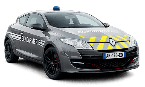 AK-175-ED Renault Megane RS gendarmerie
