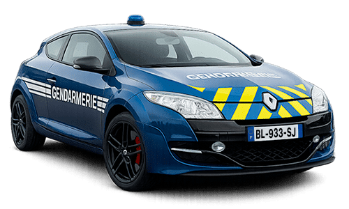 BL-933-SJ Renault Megane RS gendarmerie