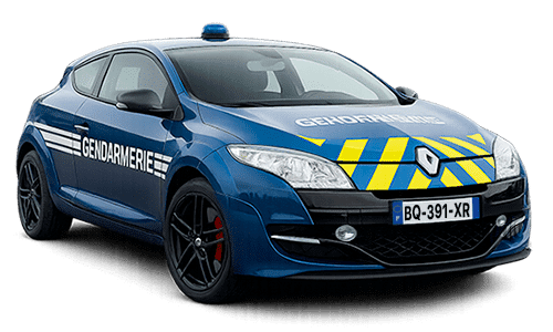 BQ-391-XR Renault Megane RS gendarmerie
