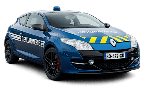 BQ-472-XK Renault Megane RS gendarmerie