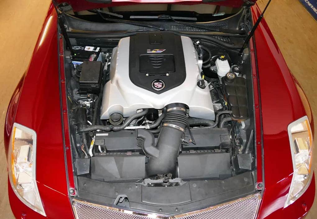 Cadillac XLR-V moteur V8