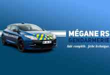 Fiche technique et liste complète des Renault Mégane 3 RS de la Gendarmerie