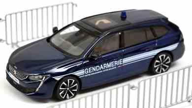 1/43 Peugeot 508 SW GT Gendarmerie Norev 475830