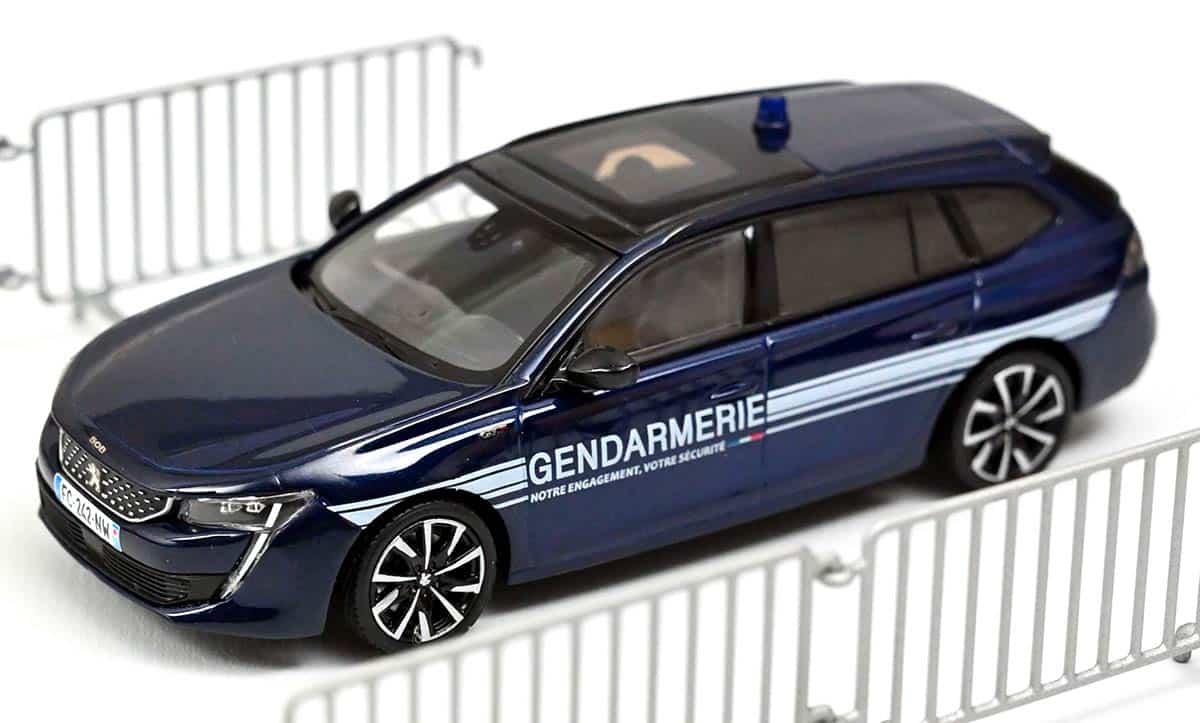 1/43 Peugeot 508 SW GT Gendarmerie Norev 475830