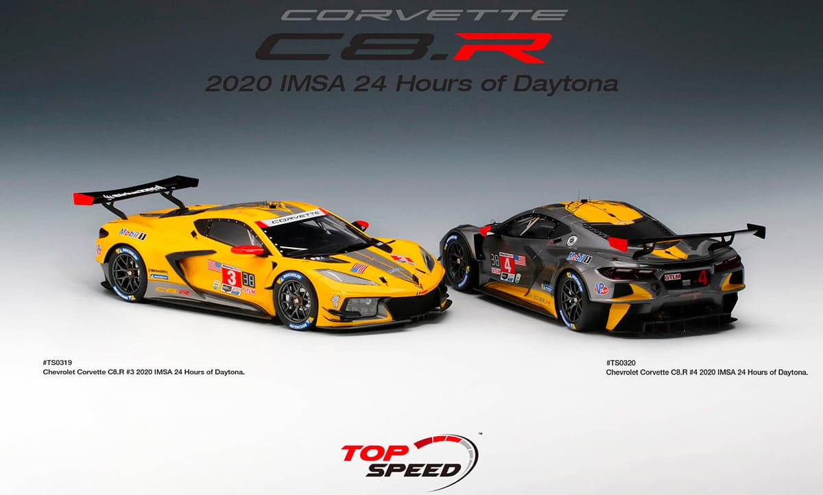 1/18 Corvette C8.R TopSpeed