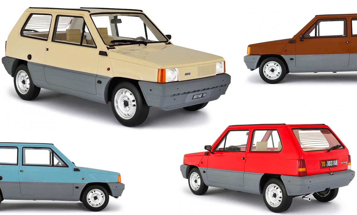 Fiat Panda 1 Laudoracing 1/18