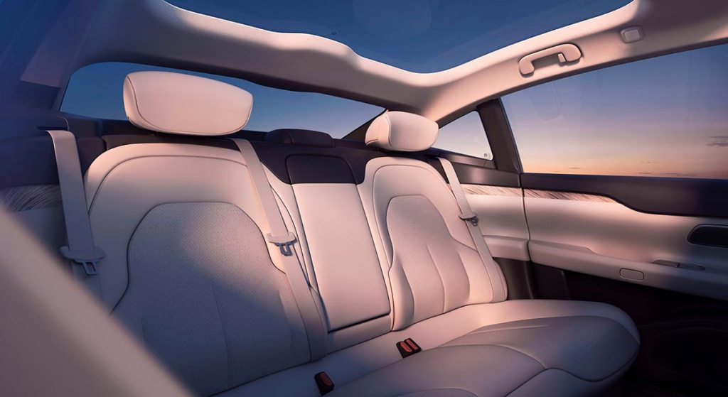 NIO ET7 places arrière
