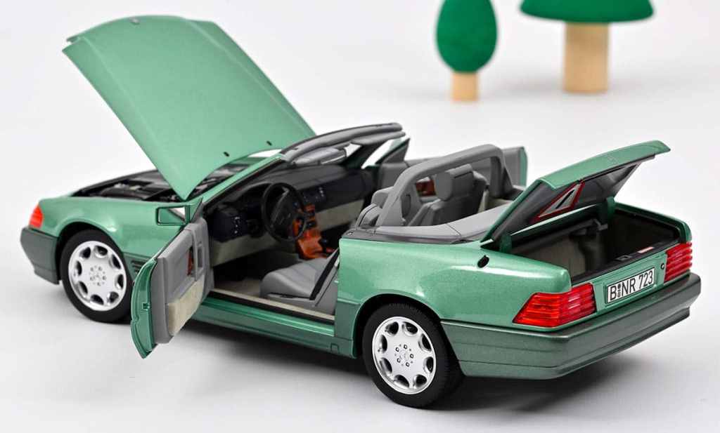 183718 Mercedes 500SL Norev