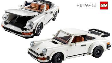 Porsche 911 Turbo Targa Lego 10295