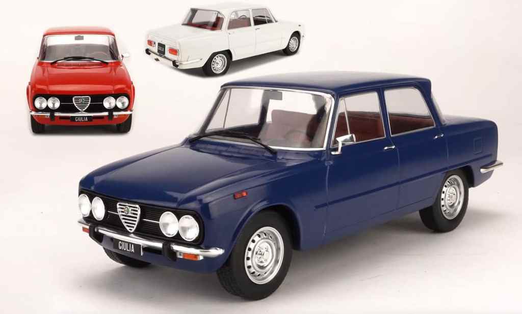 1/18 : MCG présente l&rsquo;Alfa Romeo Giulia Nuova Super