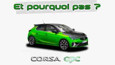 Nouvelle Opel Corsa OPC