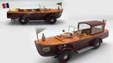 1/43 Peugeot 177 Motorboat Franstyle