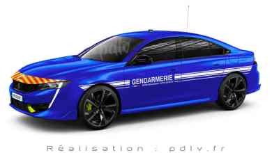 Peugeot 508 PSE gendarmerie