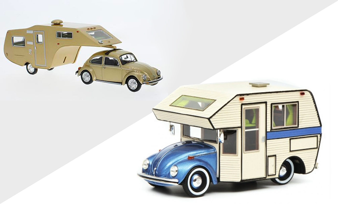 1/43 Volkswagen Coccinelle promotion Modelcarworld