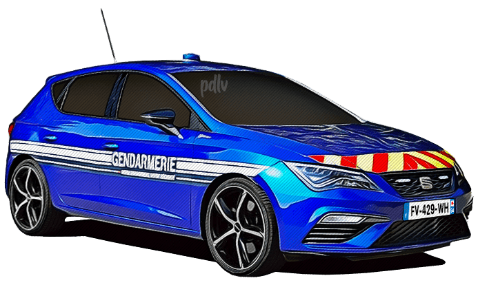 FV-429-WH Seat Leon Cupra gendarmerie