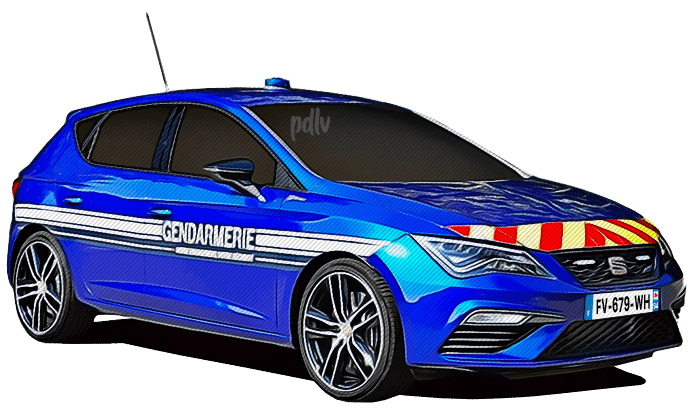 FV-679-WH Seat Leon Cupra gendarmerie