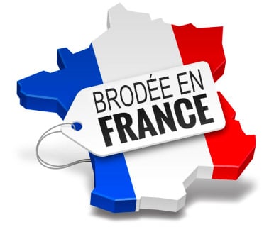 Casquette brodée en France